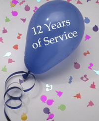 12 Years of Service